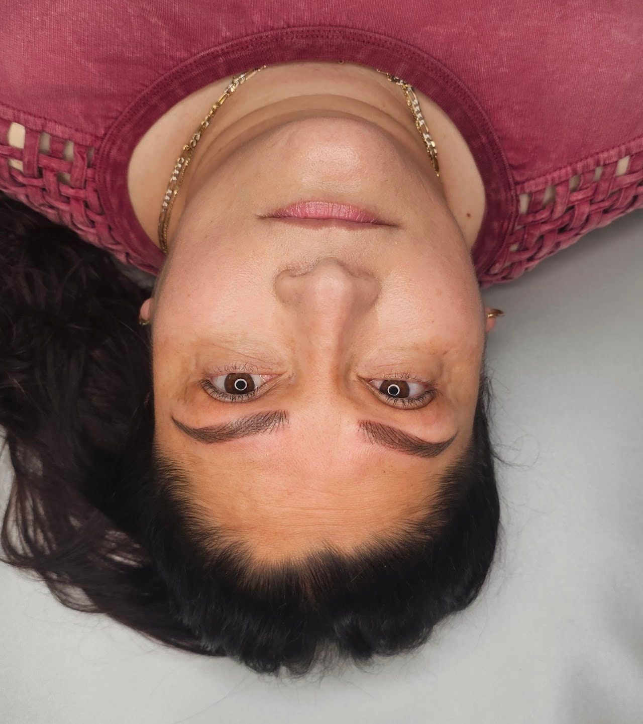 Brow transformation portrait from Rio PMU Studio gallery